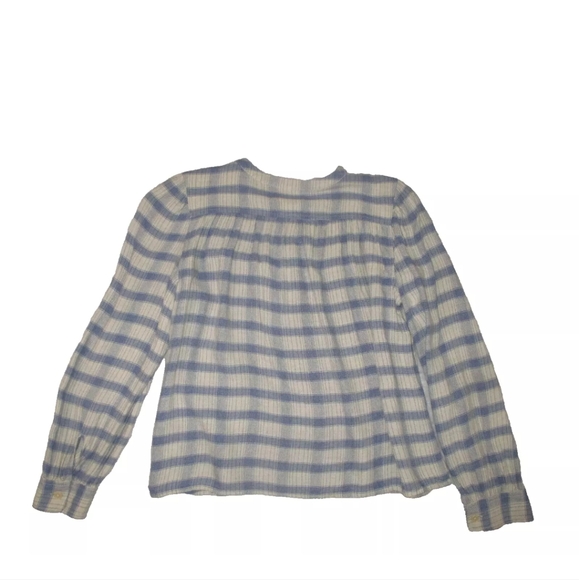 Aritzia/Little Moon plaid long sleeve top size xs - Picture 2 of 5